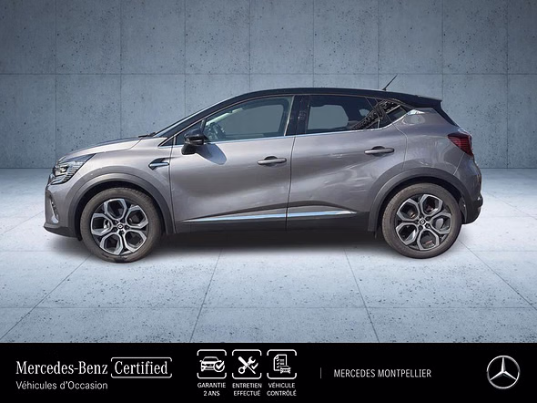 RENAULT Captur 1.6 E-Tech hybride 145ch Intens -21 - Vue 2