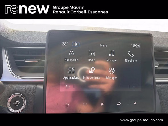 RENAULT Captur 1.6 E-Tech hybride 145ch Techno - Miniature 24