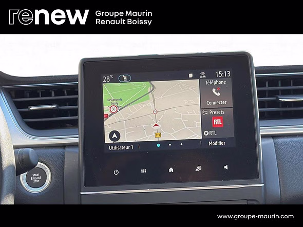 RENAULT Captur 1.3 TCe mild hybrid 140ch Techno - Miniature 11