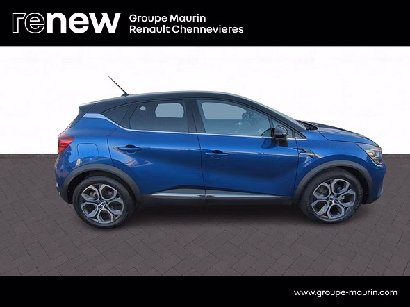 RENAULT Captur 1.6 E-Tech hybride 145ch Intens -21 - Vue 4