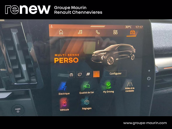 RENAULT Scenic E-Tech Electric 220ch 87kWh Techno grande autonomie -25 - Miniature 22