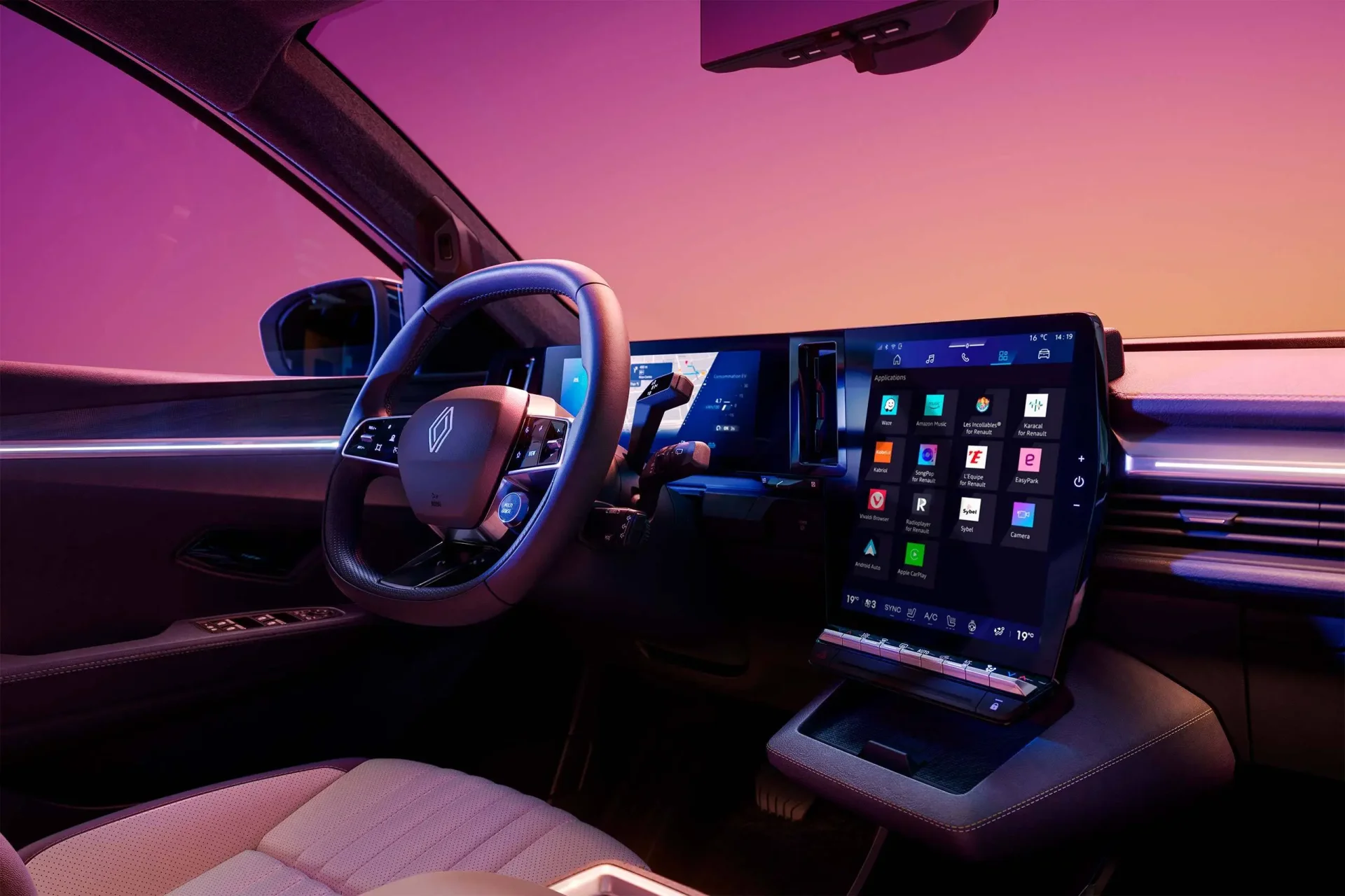 SCENIC E-TECH intérieur