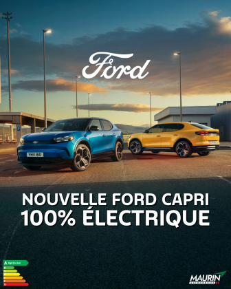 Nouvelle Ford Capri 100% électrique